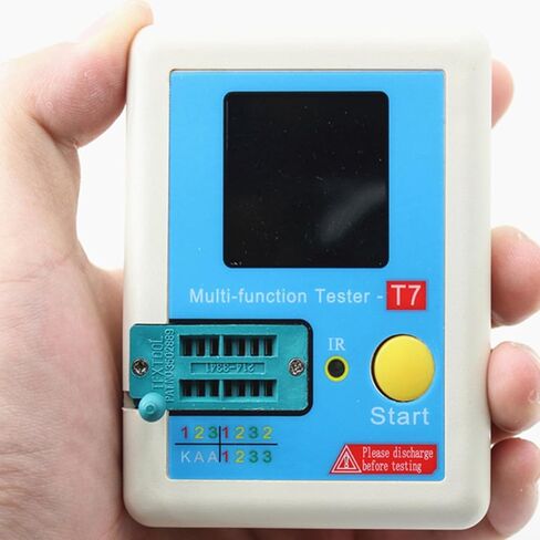 SEWACC Professional Inductance Capacitance Resistance Meter with Multicolor Screen One-Button Auto Detection Semiconductor Tester for NPN PNP MOSFET Diode Triode JFET and Battery in Saudi Arabia
