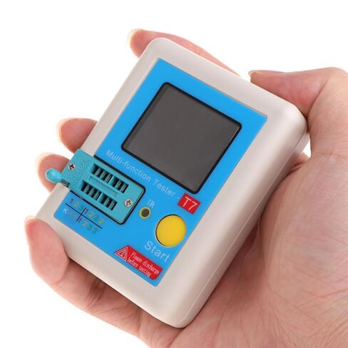 SEWACC Professional Inductance Capacitance Resistance Meter with Multicolor Screen One-Button Auto Detection Semiconductor Tester for NPN PNP MOSFET Diode Triode JFET and Battery in Saudi Arabia