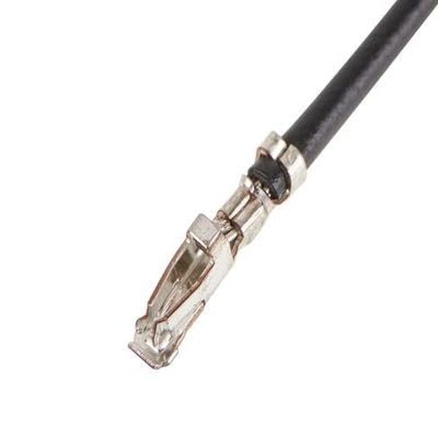 Molex/Waldom, 217501-1113, Cable Assembly UL 10002 24AWG 0.225m 1 Position Terminal Socket Bag (150 Item/s) in Saudi Arabia