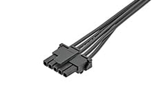 مجموعة كابلات Molex/Waldom، 145132-0510، Micro-Fit TPA-to-Micro-Fit TPA Off-The-Shelf (OTS) - صف واحد - طول 1.0 متر - 5 دوائر - أسود. (29 عنصر/عناصر) in Kuwait