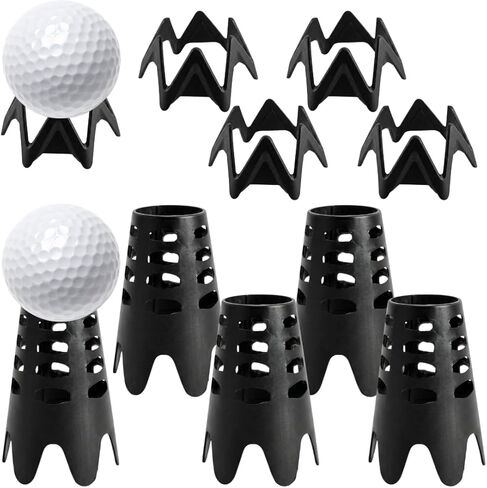Against The Grain Golf Simulator Tees with Tether Base – Plastic Golf Simulator Tees for Hitting Off Mats, Indoor Golf Mat Tee Holder for Driving Range Mat, Reusable Tees for Simulator Practice in Saudi Arabia