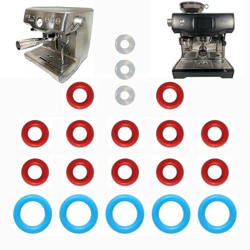 O-Ring Servicing Set for Sage/Breville Dual Boiler Coffee Machines - Silicone Seals for Hose, Thermal, and Steam Probes BES - SES 900/920/980/990 (Dual Boiler) in Saudi Arabia