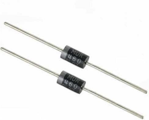 MUR460RLG MUR460 DO-201 4A 600V صمام ثنائي للاسترداد السريع 20 قطعة in Kuwait