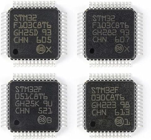 STM32F051C8T6 STM32F030C8T6 LQFP-48 STM32 F103C8T6 F103CBT6 F051C8T6 F030C8T6 LQFP48 MCU IC رقاقة 1 قطعة (STM32F051C8T6) in Saudi Arabia