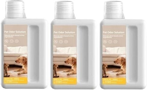 محلول رائحة الحيوانات الأليفة، 16.9 أونصة. متوافق مع MOVA P50 Pro Ultra / P50 Ultra / S20 Ultra / S10 Plus / V50 Ultra / P10 Ultra / P10 Pro Ultra / Z60 Ultra (2 قطعة) in Kuwait