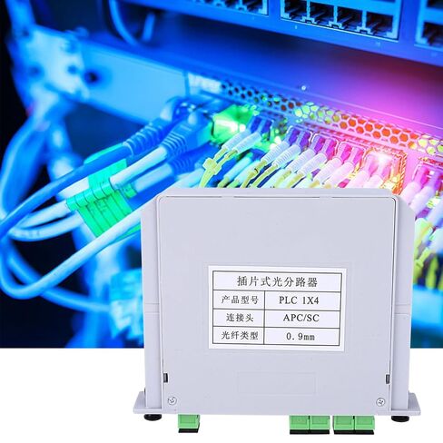 1X4 وضع واحد PLC الفاصل البصري APC وحدة الألياف البصرية منخفضة فقدان الإدراج مع انتقال مستقر والقدرة على التكيف البيئي in Saudi Arabia