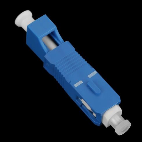 LiebeWH SC to LC Fiber Optic Adaptor, Plastic, Low Insertion Loss 0.3dB, Ideal for Telecom Networks and HighSpeed Data Transmission in Saudi Arabia