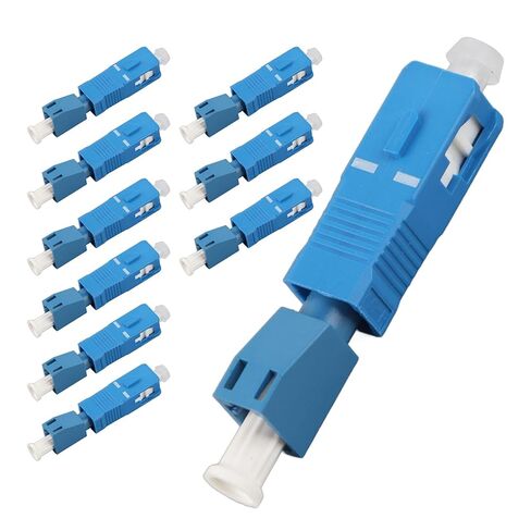 LiebeWH SC to LC Fiber Optic Adaptor, Plastic, Low Insertion Loss 0.3dB, Ideal for Telecom Networks and HighSpeed Data Transmission in Saudi Arabia