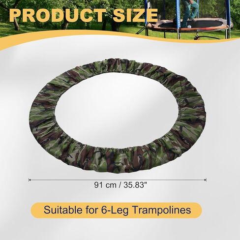 Trampolines Spring Cover, Small Trampolines Replacement Cover, Safety Pad Replacement - Fitting for (Indoor/Home/Fitness) in Saudi Arabia