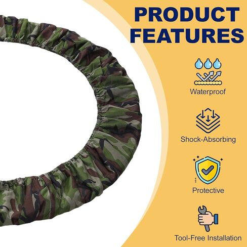 Trampolines Spring Cover, Small Trampolines Replacement Cover, Safety Pad Replacement - Fitting for (Indoor/Home/Fitness) in Saudi Arabia