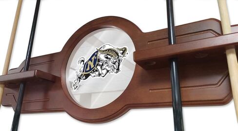 US Naval Academy (Navy) Cue Rack in English Tudor Finish by Holland Bar Stool in Saudi Arabia