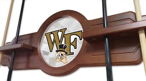 Wake Forest Cue Rack in English Tudor Finish by Holland Bar Stool in Saudi Arabia