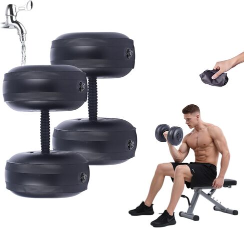 Water Filled Dumbbells Set - Water Filled Weights - Portable Travel Weights - Weights Adjustable Dumbbells in Saudi Arabia
