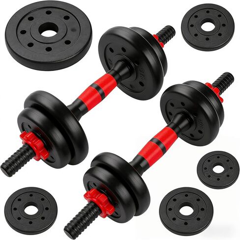 قطعتان من قضبان الدمبل المتينة ومقبض الدمبل ومقبض الحديد للتدريب الرياضي والتمارين الرياضية في صالة الألعاب الرياضية in Kuwait