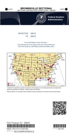 مخطط FAA Brownsville المقطعي (SBRO) - خريطة الطيران الحالية دائمًا - حدد دورة الرسم البياني in Saudi Arabia
