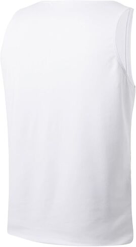 Men's Color Block Fitness Vest Print Pullover Round Neck Sports Tank Tops Breathable Gym Workout Summer Beach Shirt in Saudi Arabia