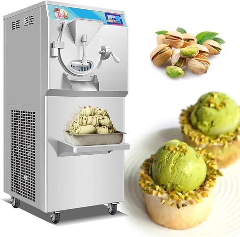 Kolice Commercial Desktop Hard ice Cream Machine, Counter top Hard ice Cream Maker, Ice Cream Machine, Snack Food Machine for Restaurant, Snack Bar, Ice Cream Shop in Kuwait