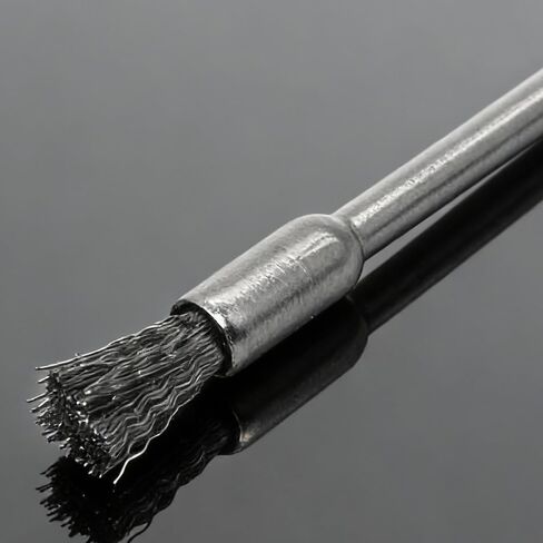 20-Piece 5mm x 3mm Steel Wire End Brushes – Polishing & Rust Removal Bits for Rotary Tools in Saudi Arabia