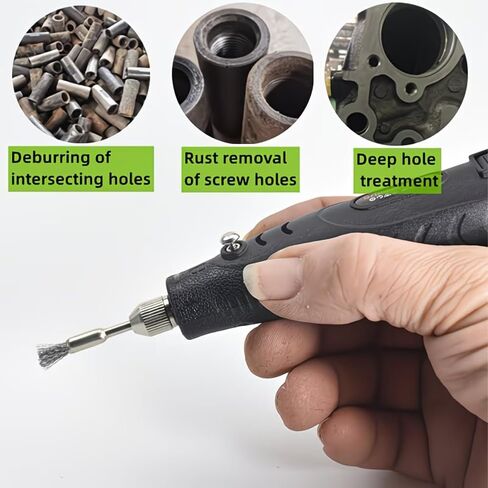 20-Piece 5mm x 3mm Steel Wire End Brushes – Polishing & Rust Removal Bits for Rotary Tools in Saudi Arabia