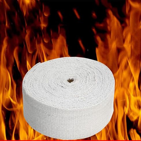 Ceramic Fiber Rope Gasket, Braided for Refractory Gasket 3000mm White Multiple Sizes(30 * 5 * 3000Mm) in Saudi Arabia