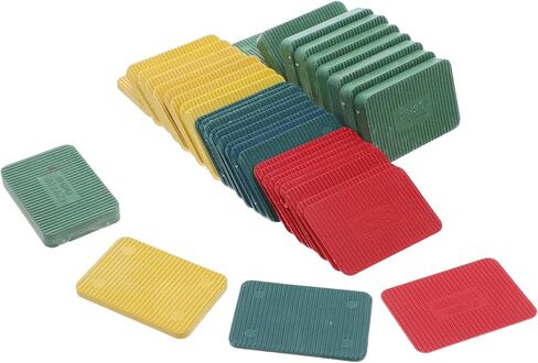 LUOZZY 120pcs Plastic Window Shims for Door Frame Leveling Heavy Duty Load Support Blocks in Saudi Arabia
