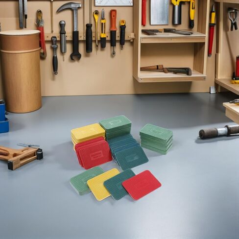 LUOZZY 120pcs Plastic Window Shims for Door Frame Leveling Heavy Duty Load Support Blocks in Saudi Arabia