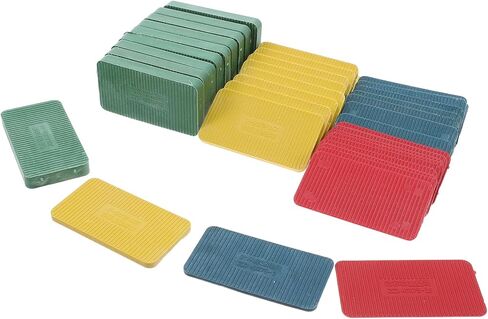 LUOZZY 40pcs Solid Plastic Window Shims for Heavy Duty Door Frame Leveling and Load Support Blocks in Saudi Arabia