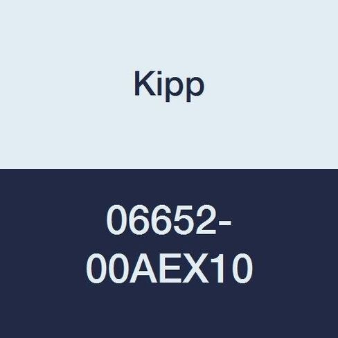 Kipp 06652-00AEX10 Novo·Grip Thermoplastic Mini Wing with 8-32" External Thread, Stainless Steel Stud, Inch, 28 mm Diameter, 10 mm Screw Length, Grey (Pack of 10) in Kuwait