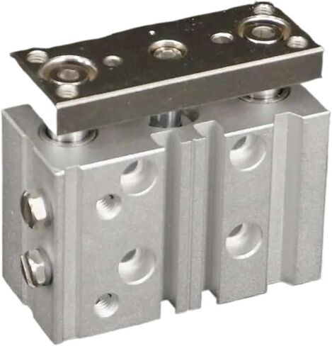 Bore 12mm Stroke 10mm TCM12x10S Tri-Rod Air Cylinder Bronze Bearing with Magnet TCM12-10S Double Acting in Kuwait