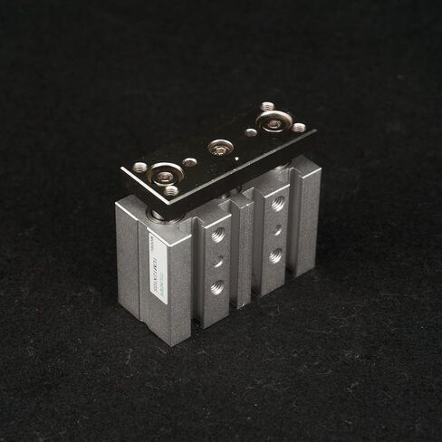 Bore 12mm Stroke 10mm TCM12x10S Tri-Rod Air Cylinder Bronze Bearing with Magnet TCM12-10S Double Acting in Kuwait