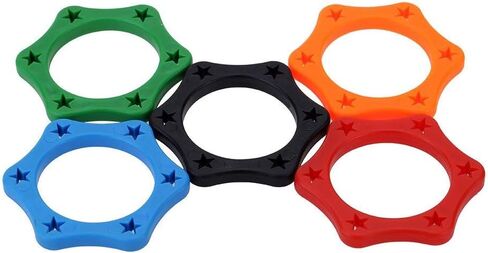 Replacement SM58 Microphone Protector for Shure SM58 Dynamic Vocal Microphones, Wired Microphone Anti Roll Silicone, Diameter 33mm, 5 Colors in Saudi Arabia