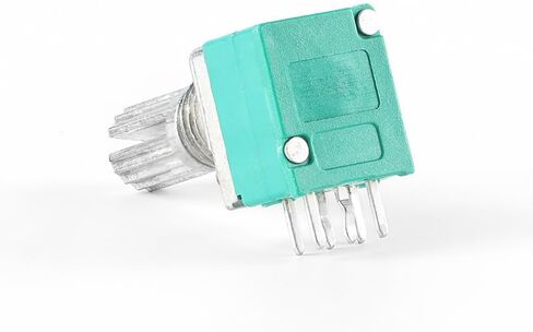 10Pcs B10K Potentiometer RK097G Dual Speaker Amplifier Potentiometer 15mm 6 Pin 09 B10K Potentiometer for Audio AMP in Saudi Arabia