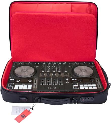 K-MINI MK2 by DJBAG for AlphaTheta: FLX2, Omnis-Duo DDJ-FLX4, DDJ REV1, DDJ 400 - int. 22.8 × 14.15 × 3.54 in. in Kuwait
