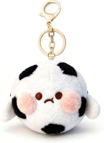 سلسلة مفاتيح JEWSUN لطيفة لكرة القدم من القطيفة الناعمة لحقيبة الظهر in Kuwait