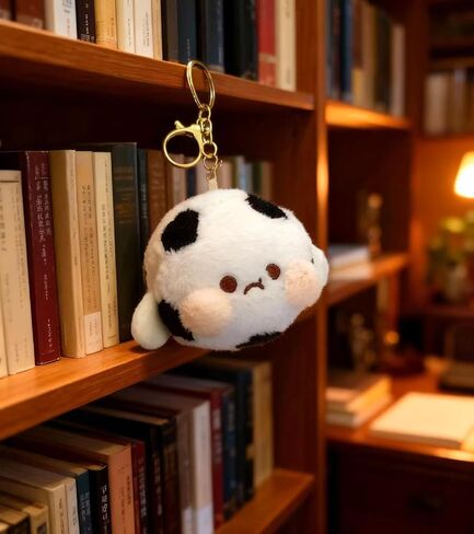 سلسلة مفاتيح JEWSUN لطيفة لكرة القدم من القطيفة الناعمة لحقيبة الظهر in Kuwait