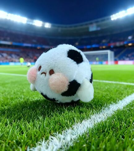 سلسلة مفاتيح JEWSUN لطيفة لكرة القدم من القطيفة الناعمة لحقيبة الظهر in Kuwait