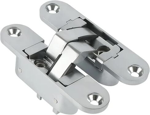 Invisible Door Hinge Concealed 3D Adjustable Hidden Cross Outward Opening Installation 1Pcs in Saudi Arabia