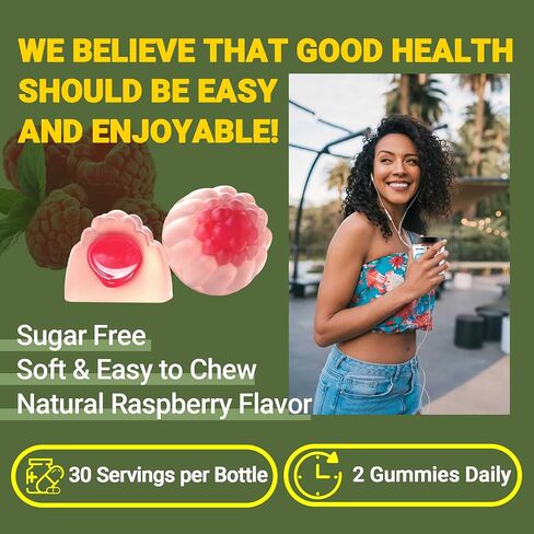 Methylated Vitamin B6, B12 & Folate Gummies, Vitamin B6 Supplement with Methylated B12& L-Methylfolate for Energy, Brain & Nerve, Sugar Free, Vegan, 60 Gummies. in Saudi Arabia