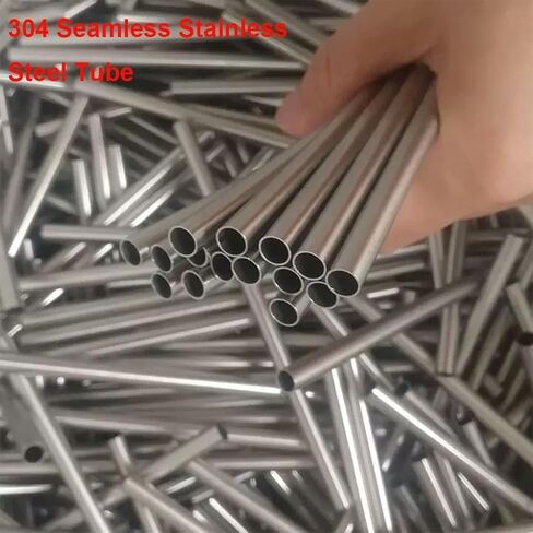 أنبوب من الفولاذ المقاوم للصدأ، قطعة واحدة من أنبوب شعري من الفولاذ المقاوم للصدأ غير ملحوم، طول 500 مم من القطر 14 مم ~ 24 مم (OD 17 مم ID 13 مم) in Kuwait