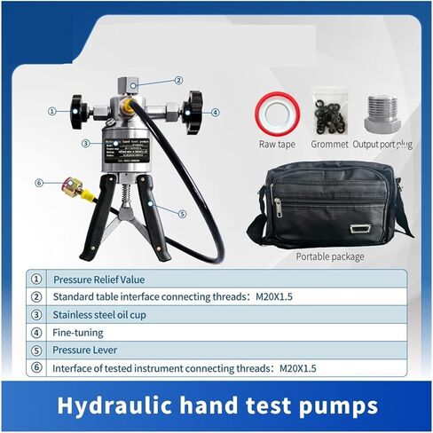 Marine Pressure calibrator Marine Pressure calibra 106SC Test Pump Hydraulic Hand Test Pumps Manual Hydraulic Pumps Hydraulic Hand Pump Hydraulic Hand Pump Hydraulic0~20MPa in Saudi Arabia