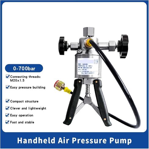 Marine Pressure calibrator Marine Pressure calibra ALKS506 Manual Pressure calibrator Handheld Hydraulic Pressure Pump Marine Pressure calibrator 0-700bar in Saudi Arabia