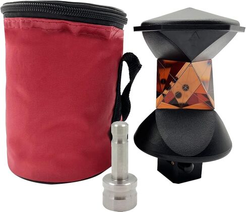 360 Degree Reflective Prism, Prism Reflector Compatible with Swiss Style Total Station Prism Replacement GRZ4 in Kuwait