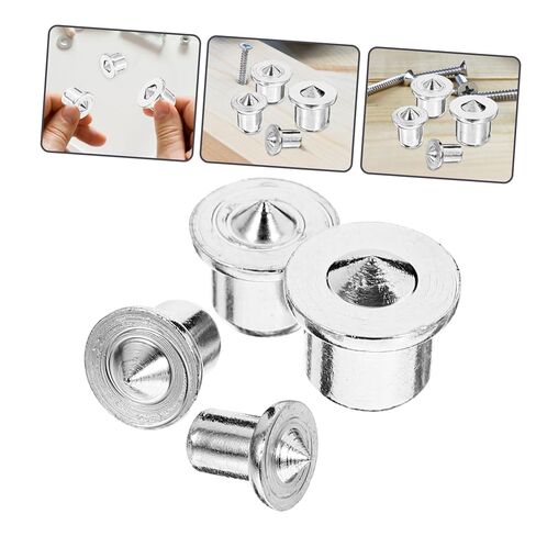 OUNONA 4sets Dowel Woodworking Tool for Accurate Centering and Positioning Projects Lightweight and Portable Dowel Pin for Woodworking Accessories in Saudi Arabia