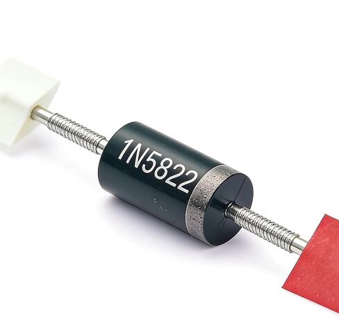 50 قطعة 1N5822 صمامات شوتكي 3A 40V DO-201AD - مقوم سريع لإمدادات الطاقة، ومحول DC-DC، والألواح الشمسية، ومشغلات LED والإلكترونيات التي تصنعها بنفسك in Saudi Arabia
