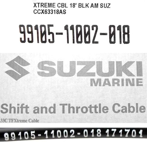كابل التحكم في دواسة الوقود Teleflex TFXtreme 3300 / 33C CCX63318AS | سوزوكي 18 قدم in Saudi Arabia