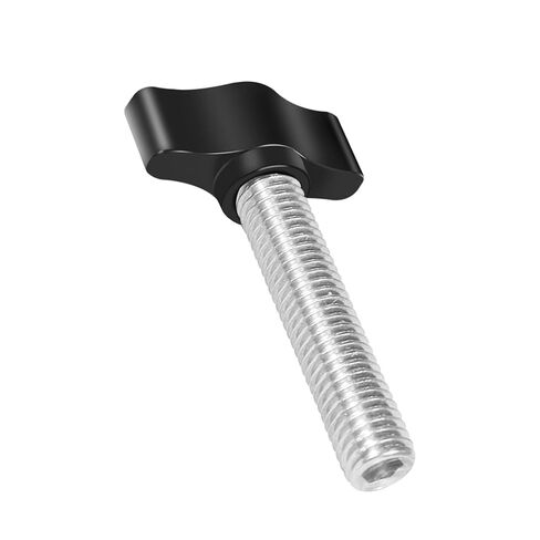 Screws Thumb Screws 1PCS M8 Thread Bolt Stainless Steel Hand Tighten Handle Screw T Wing Head Aluminum Alloy Manual Knob Camera Thumb Screw(M8x38mm) in Saudi Arabia