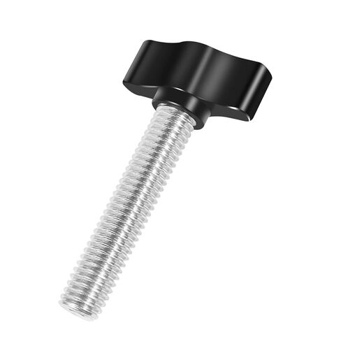 Screws Thumb Screws 1PCS M8 Thread Bolt Stainless Steel Hand Tighten Handle Screw T Wing Head Aluminum Alloy Manual Knob Camera Thumb Screw(M8x38mm) in Saudi Arabia