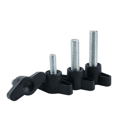 Screws Thumb Screws T Type Nylon Plastic Head Handle Thumb Screw Bakelite Bolt Diameter in Saudi Arabia