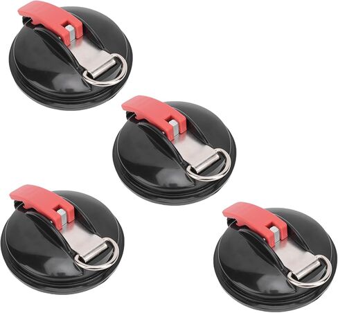 Keenso Suction Cup Anchor Hook, Heavy Duty ABS Wall Anchor for RV Boat Yacht, Ideal for Secure Fixing in Saudi Arabia
