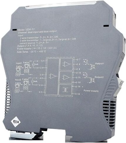 One in one Out DC24V Signal Isolator 4-20mA Module Isolation Barrier Voltage Current Transmitter 10V5V(4-20mA to 0-20mA) in Saudi Arabia